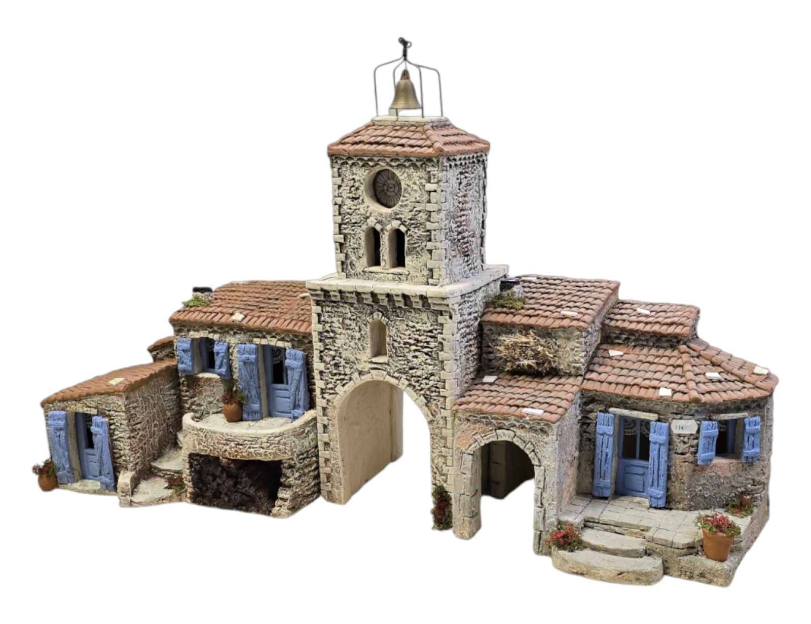 Vente d'accessoires miniatures comme charrettes et brouettes pour décors de crèches ou scènes provençales à Aubagne 13400