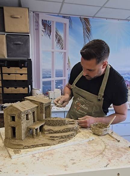 Anthony Macciocu de l'Atelier de Fanny, santonnier à Aubagne 