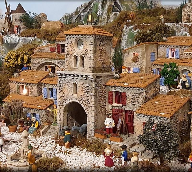 Vente de Santons de Provence et Décors de crèche à Aubagne dans les Bouches-du-Rhône L'Atelier de Fanny