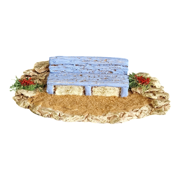 Banc pour votre Décor de Crèche 