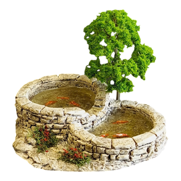 Bassin pour votre Décor de Crèche de Provence 