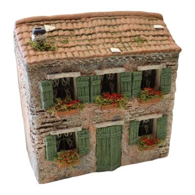 Moulin, fontaine et accessoires miniatures pour préparer une crèche provençale réaliste