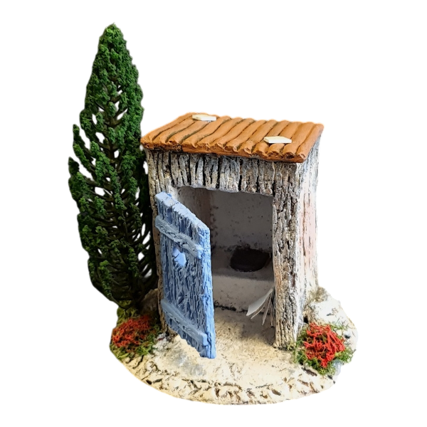 Cagadou pour votre Décor de crèche de Provence et vos santons de Provence 7cm 