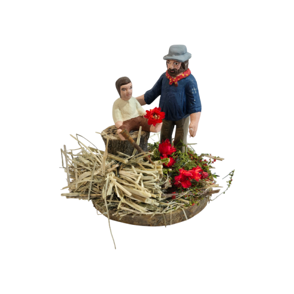 Découvrez nos crèches de Noël provençales fabriquées à la main à Aubagne