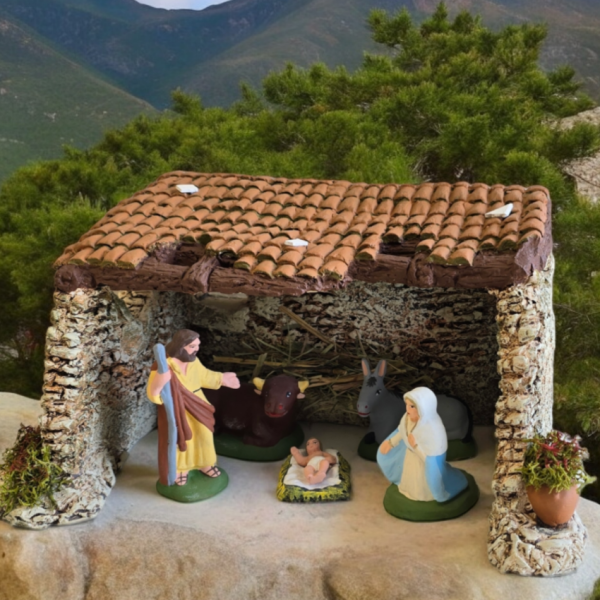 Acheter sur notre Boutique en ligne des Décors de crèches pour vos santons de Provence à trèves
