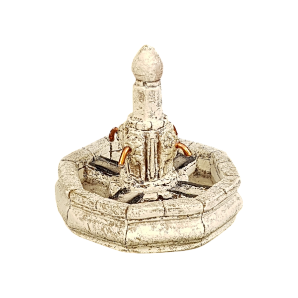 Fontaine octogonale pour votre Décor de crèche à Aix-en-Provence 