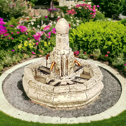 Fontaine pour votre Décor de Crèche de Noël 