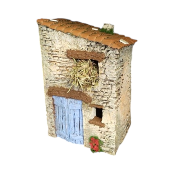 décors de crèche de Provence fabriqués par l'atelier de Fanny