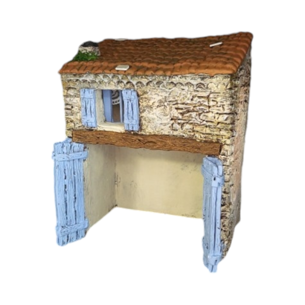 Décors de crèche de Provence fabriqués par l'atelier de Fanny à Aubagne en Provence