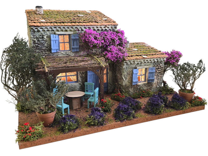 Donnez du relief et de l’authenticité à votre crèche avec nos nouveaux décors fabriqués à Aubagne.