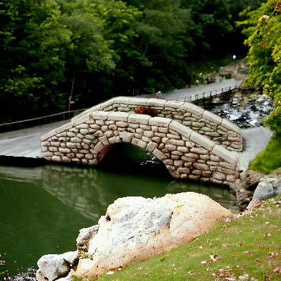 Pont pour le décor de Provence et vos santons de Provence en argile 7cm à Aix-en-Provence 