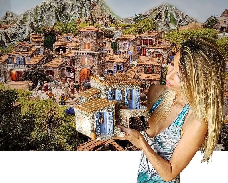 Comment Réaliser une Crèche de noël Traditionnelle avec de véritables Santons de Provence en argile à deux pas d'Aix-en-Provence ?