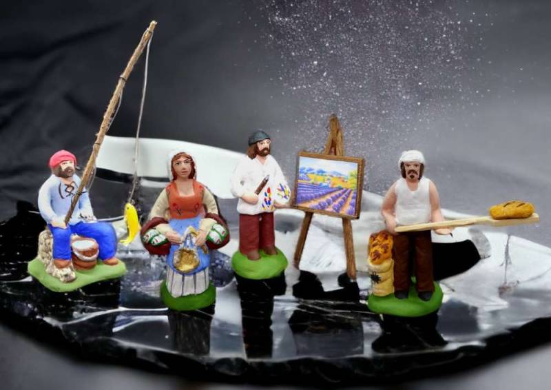 Santons 7cm pour la crèche 