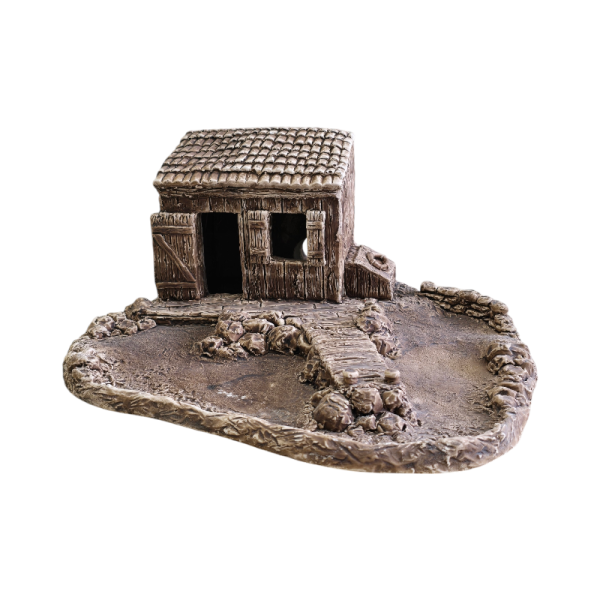 Acheter des décors de crèche en ligne à peindre de l'atelier de Fanny à Aubagne