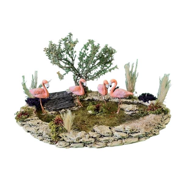 Achetez en ligne nos décor pour votre crèche de noël fabriqués à la main qui s'adapterons à merveilles avec vos santons de Provence en argile 7cm à Paris