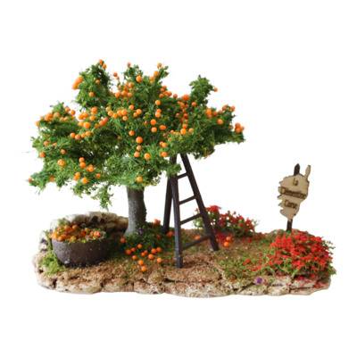 Composition d’une crèche provençale réaliste avec décors miniatures artisanaux