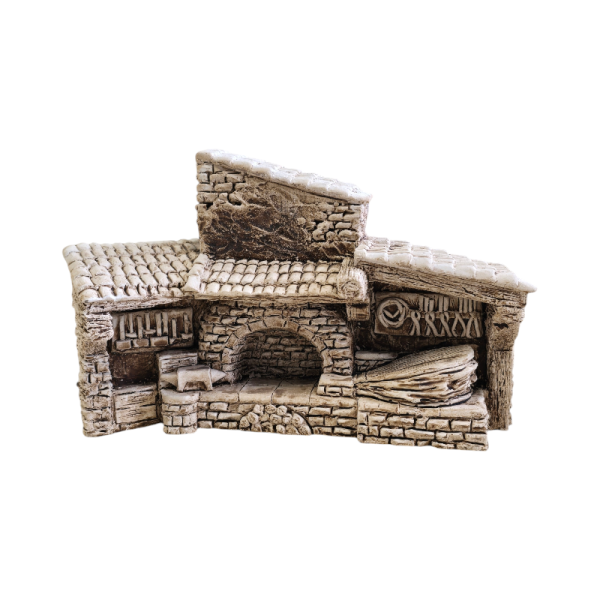 Acheter des décors de crèche en ligne à peindre de l'atelier de Fanny à Aubagne