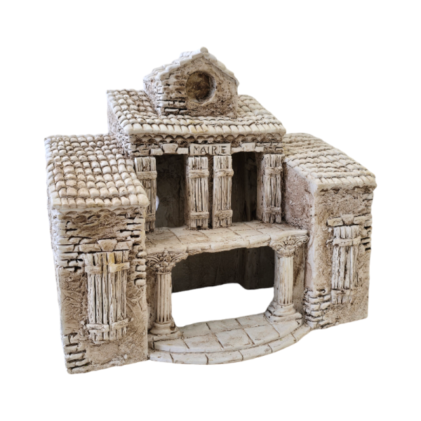 Acheter des décors de crèche à peindre soi-même fait main pour vos santons de Provence à Paris en Ile-de-France