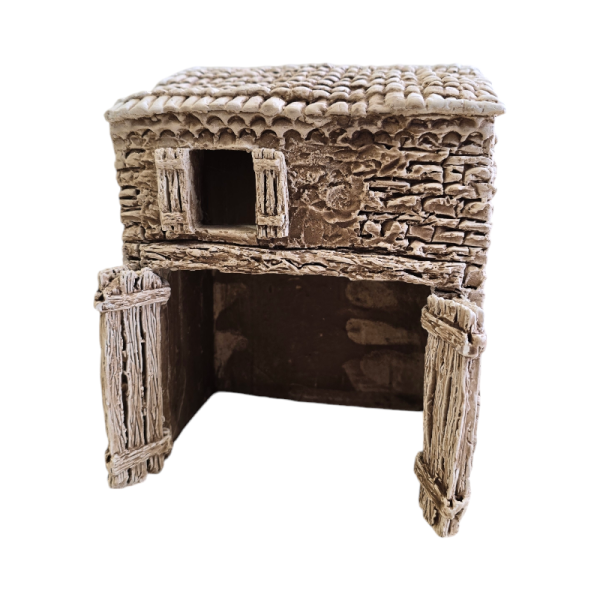 Acheter en ligne des décors de crèche à peindre soi-même pour personnaliser votre crèche de noël pour vos santons de Provence à Lille dans le nord de la France