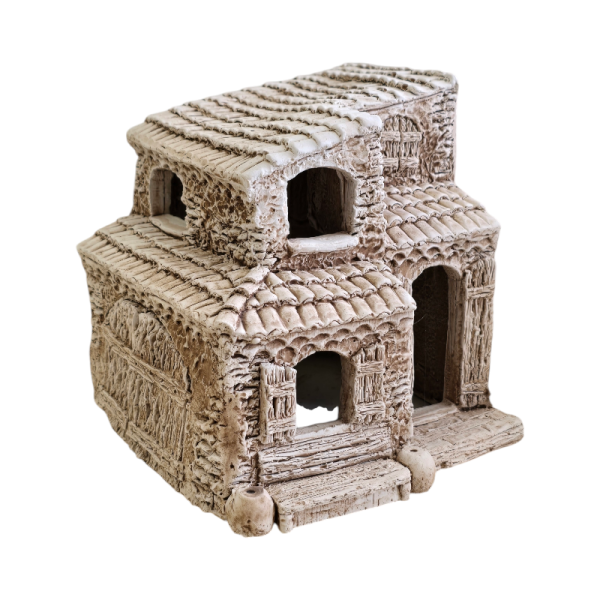 Acheter des décors de crèche à peindre soi-même fait main pour vos santons de Provence à Paris en Ile-de-France