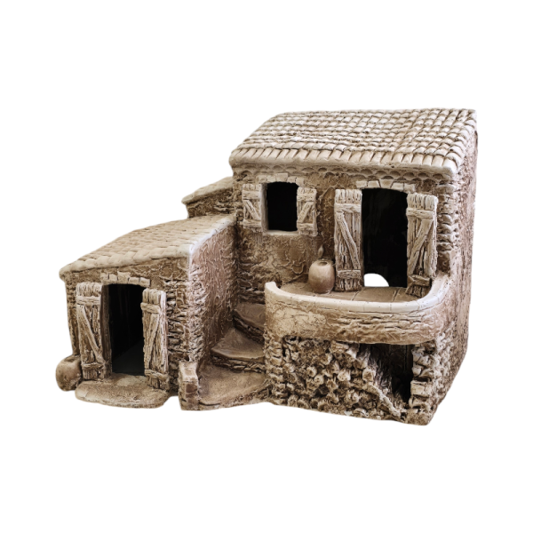 Acheter des décors de crèche en ligne à peindre de l'atelier de Fanny à Aubagne