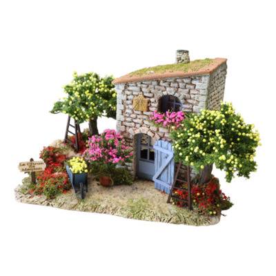 Décors de crèche et accessoires miniatures pour santons de 7 cm