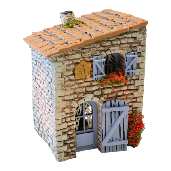 Plongez dans l’univers des santons de Provence avec ce décor de crèche artisanal fabriqué à la main dans notre atelier à Aubagne. Un décor authentique pour donner vie à votre village provençal de Noël.