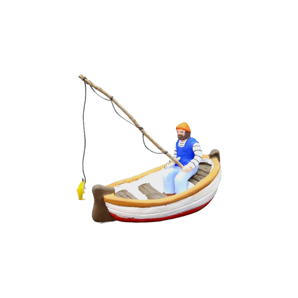 Acheter de véritables santons de Provence en argile réalisés par des artisans santonniers pour votre décor de crèche de noël à Orléans