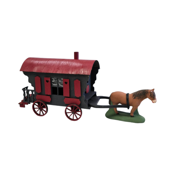 Collection de santons artisanaux pour une crèche provençale réaliste
