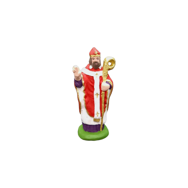 Acheter en ligne des Santons de Provence 7cm en argile pour votre décor de crèche à Bruges en Belgique