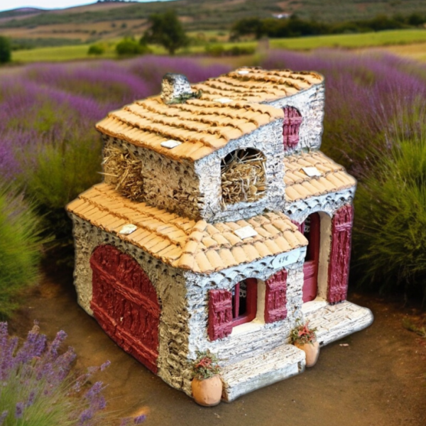 Maison de village pour santons de Provence 7cm à Aix-en-Provence 