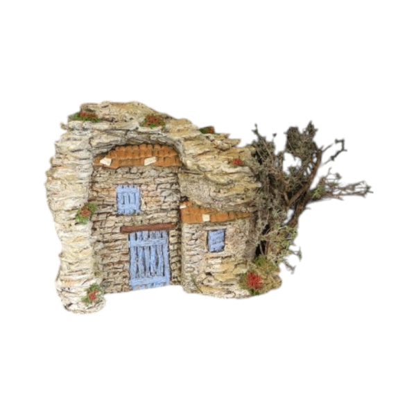 Acheter en ligne des décors de crèche artisanaux pour vos santons de Provence 7cm fait main à Bruges en Belgique